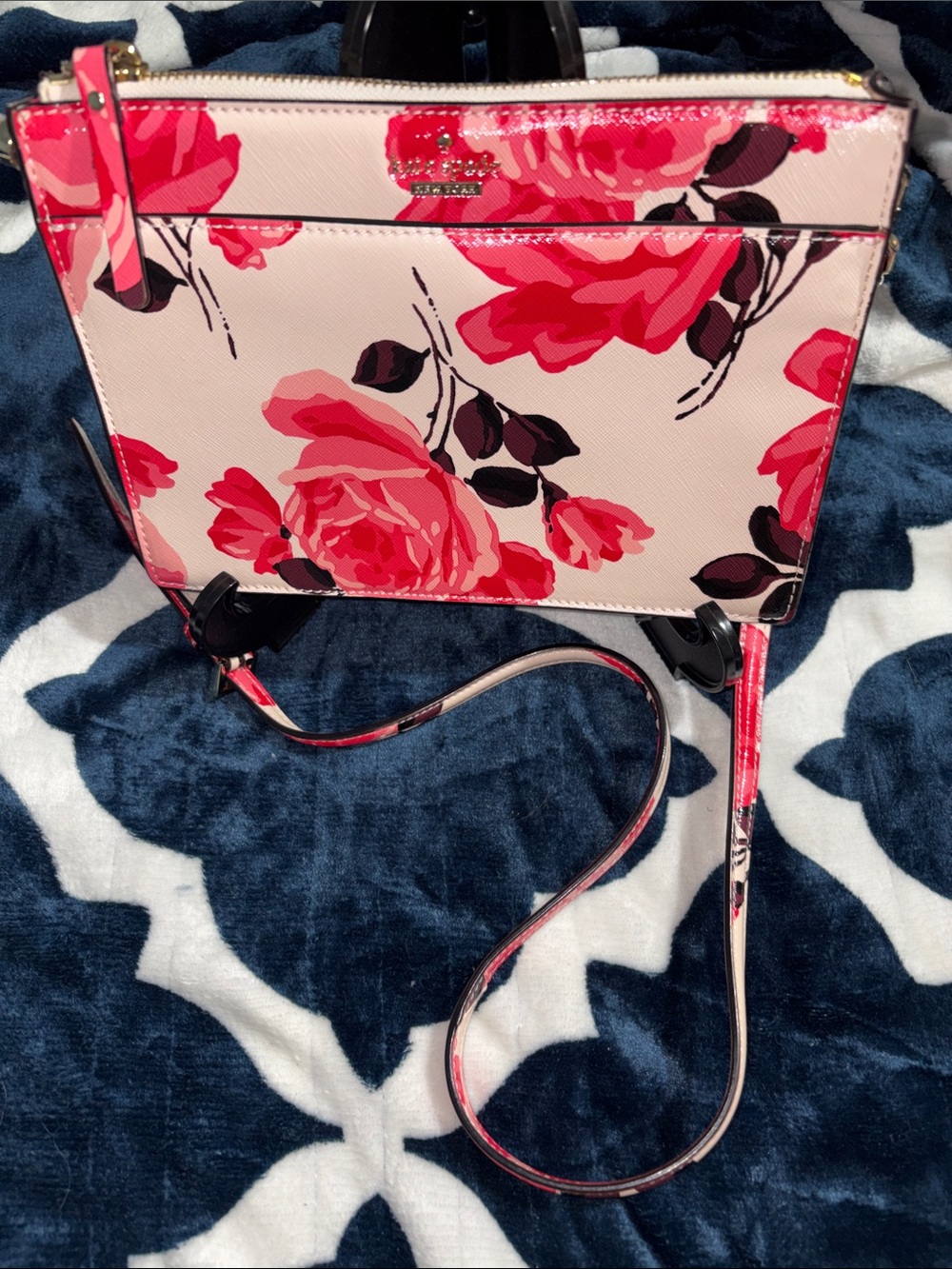 Kate Spade New York Cameron Street Roses Clarice Crossbody NWOT